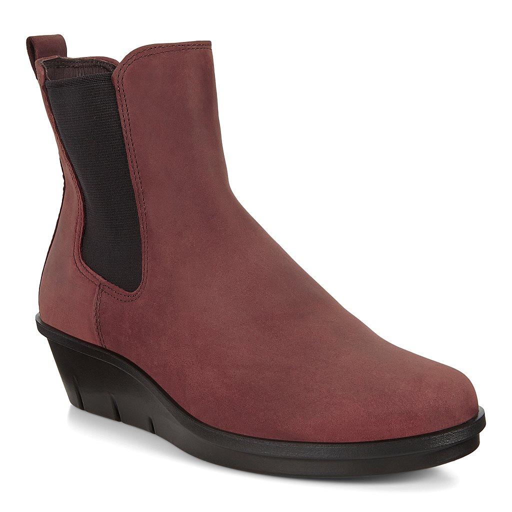 Bottine Compensée Ecco Skyler Femme Marron 1503-XBIER